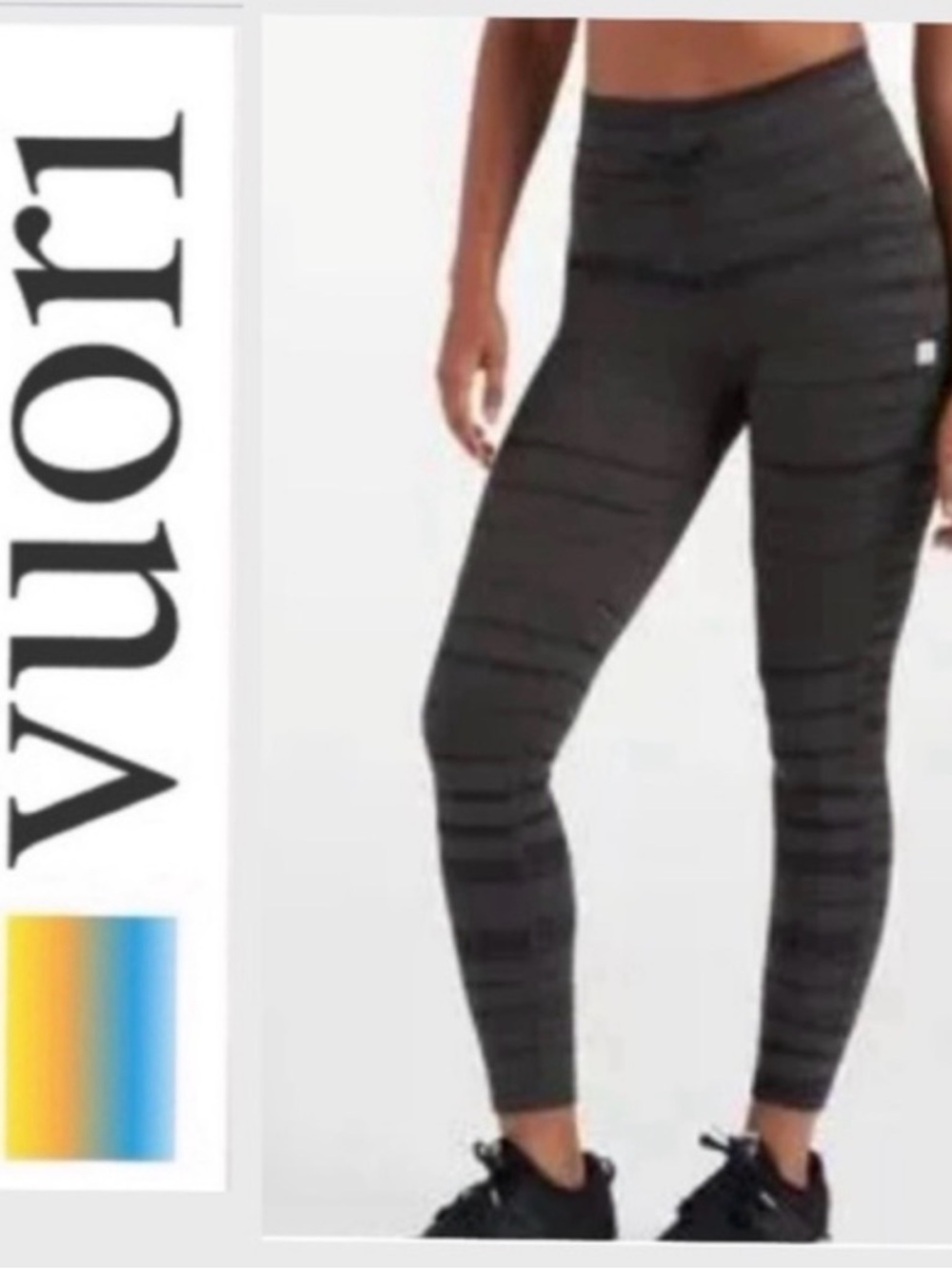 Vuori Stripe Daily Leggings 7/8 Length | Women’s size XL